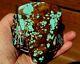 Stunning Giant Oscar Betz Sterling Silver Number 8 Mine Turquoise Stone Bracelet