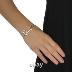 TAXCO. 925 STERLING SILVER STYLISH CORAL BANGLE BRACELET Mexican Jewelry