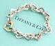 Tiffany&co Heart Link Bracelet 18k Gold & Silver 925 Bangle
