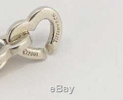 TIFFANY&Co Heart Link Bracelet 18K Gold & Silver 925 Bangle
