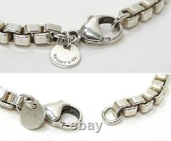 TIFFANY&Co Venetian Link Bracelet Sterling Silver 925 USED