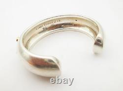 Tiffany & Co. 925 Sterling Silver 18k YG Etoile Multi-Gemstone Cuff Bracelet