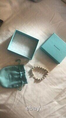 Tiffany & Co Bead Ball Bracelet Sterling Silver