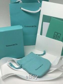 Tiffany & Co. Enamel 925 Solid Sterling Silver 7.25 Bead Ball Bracelet