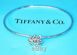 Tiffany & Co Paloma Picasso 18Ct 18K & Sterling Silver Daisy Bangle Bracelet