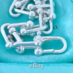 Tiffany & Co Starling Silver 925 Hardwear Link Bracelet Size Large WithPackaging