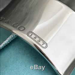 Tiffany & Co Sterling Silver 1837 Extra Wide Cuff Bracelet