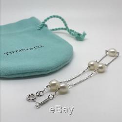 Tiffany & Co. Sterling Silver Elsa Peretti Pearls by the Yard Bracelet