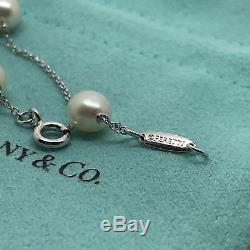 Tiffany & Co. Sterling Silver Elsa Peretti Pearls by the Yard Bracelet