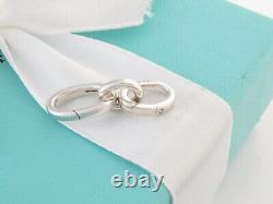 Tiffany & Co. Sterling Silver Necklace Bracelet Oval Link Clasp Extender 1