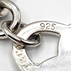 Tiffany & Co. Sterling Silver Return to Tiffany X-Large Heart Tag Charm Bracelet