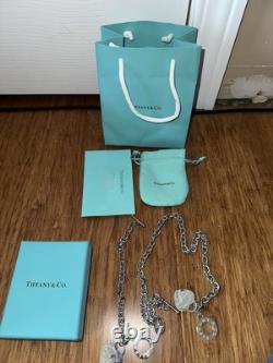 Tiffany & Co Sterling Silver Thick Necklace Have 77grams 15 Inch Long Bracelet