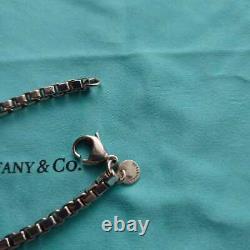 Tiffany & Co. Venetian Link Bracelet Sterling Silver 925 19.5cm