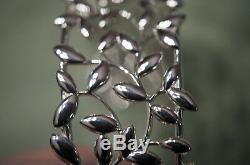 Tiffany Paloma Picasso Sterling Silver Olive Leaf Cuff Bracelet New Beautiful