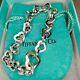 Tiffany And Co Heart Links Bracelet Sterling Silver 925 750 18k