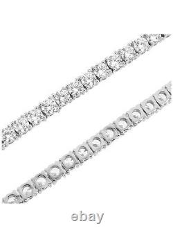 Unisex 1 Row 925 Sterling Silver 3mm 4mm 5mm Tennis Chain Necklace ANTI TARNISH