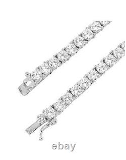 Unisex 1 Row 925 Sterling Silver 3mm 4mm 5mm Tennis Chain Necklace ANTI TARNISH