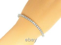 Unisex Tennis Bracelet With Diamonds in Sterling Silver 1/4 Carats 7 Inches