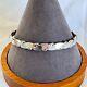 Vtg Sterling Silver 925 Twist Design Bangle Bracelet Size 2.75'' Diameter