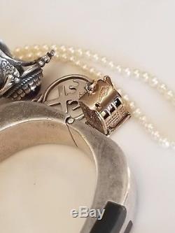 Vintage Art Deco 14k 925 sterling Silver bracelet rings necklace Jewelry Lot