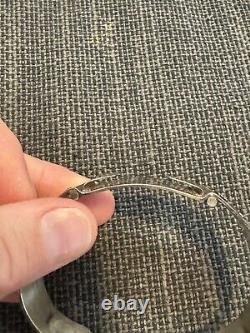 Vintage Bell Trading Post Sterling Silver & Turquoise, Watch Band/Cuff