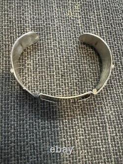 Vintage Bell Trading Post Sterling Silver & Turquoise, Watch Band/Cuff