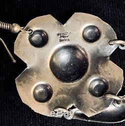 Vintage STERLING SILVER JEWELRY LOT MEXICO LAPIS Bracelet TAXCO Earring Brooch
