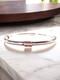 Vintage Statement Sterling Silver 925 Bangle Bracelet