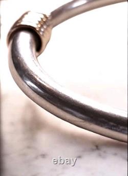 Vintage Statement Sterling Silver 925 Bangle Bracelet