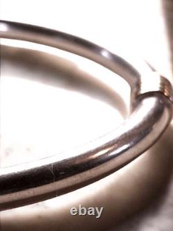 Vintage Statement Sterling Silver 925 Bangle Bracelet