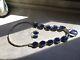 Vintage Taxco Mexican Sterling Silver Lapis Large Necklace And Earrings