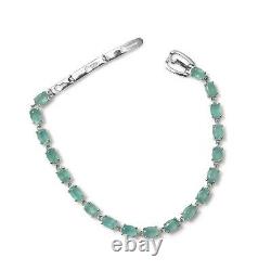 Wedding Jewelry 925 Sterling Silver Women Bracelet Grandidierite Size 8 Ct 7.7