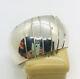 Wide Sterling Silver Modernist Cuff Bracelet 40gms 1 1/2 Wide Vintage Jewelry