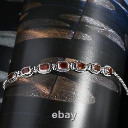 Women 925 Sterling Silver Gift Jewelry Bracelet Kyanite Size 7.25 Ct 4.8