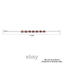 Women 925 Sterling Silver Gift Jewelry Bracelet Kyanite Size 7.25 Ct 4.8