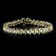 Women's Tennis Bracelet 7.25 5.00 Ct Lab Created Diamond 10k Yellow Gold Over