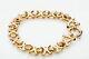 Womens Fashion Style Round-cut Diamond Bracelet In 14k Yellow Gold Over