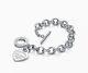 Xs Tiffany & Co. Heart And Toggle Bracelet. Please Read This Is An Extra Small